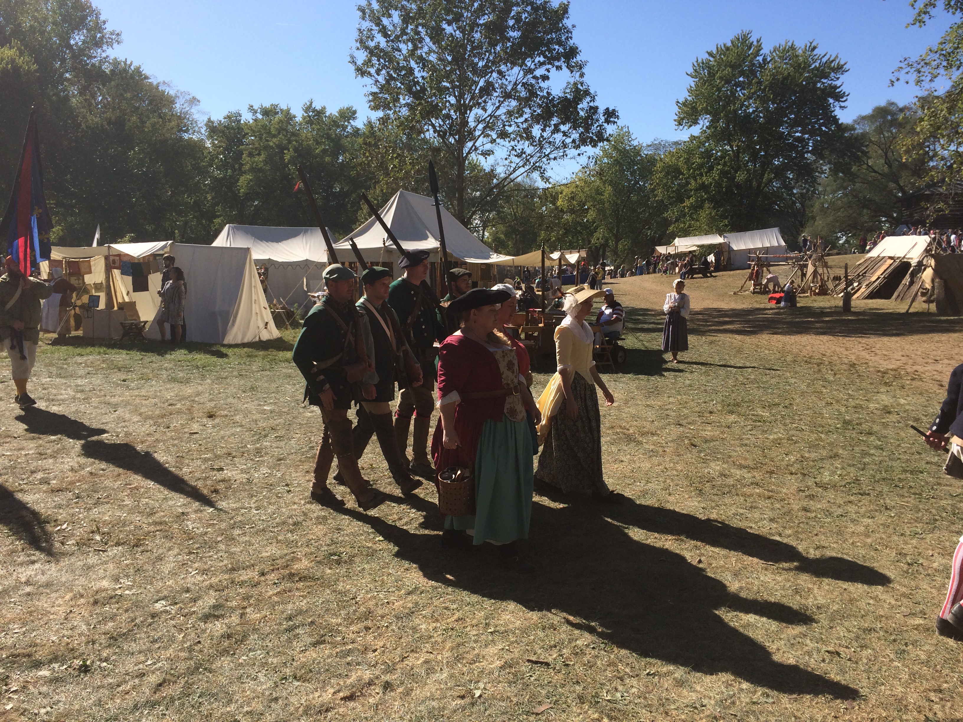 Feast Scene People